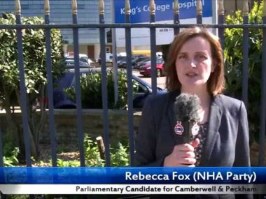 Rebecca Fox’s 30 second election pitch