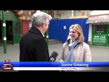 Introducing local MP for Putney: Justine Greening