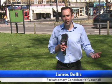 James Bellis’s 30 second election pitch