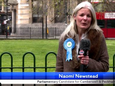 Naomi Newstead’s 30 second election pitch