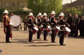 Royal Marines Corps of Drums at Ernest Bevin College