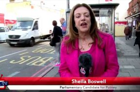 Sheila Boswell’s 30 second election pitch